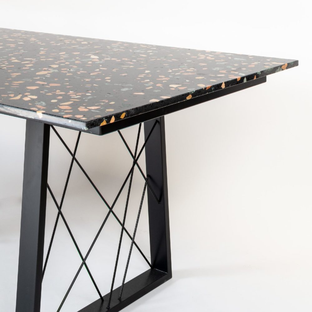 Terrazzo dining table DIESPEKER LIVING