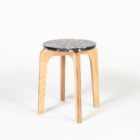 black-terrazzo-table